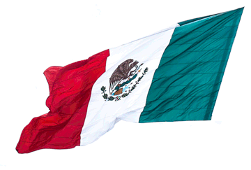 Mexico Flag Waving